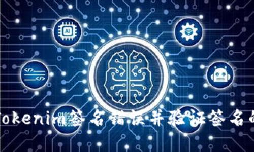 如何解决Tokenim签名错误并验证签名的详细指南